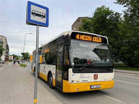 autobusu kustības.